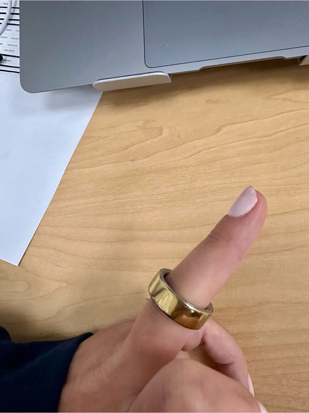 Oura Ring 4 Gold size 9